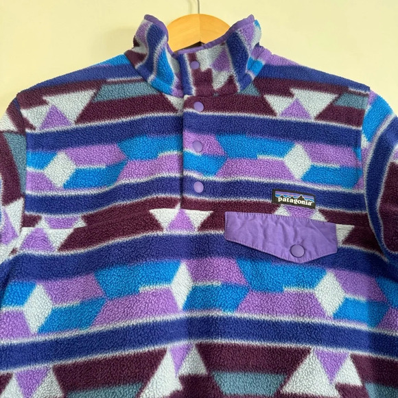 Patagonia Women's Lightweight Synchilla Snap-T Pullover Size: XS - Picture 2 of 5
